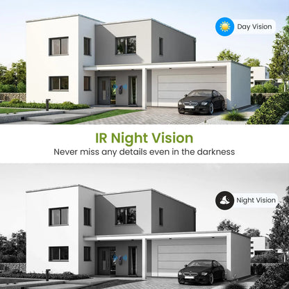 Wireless Video Doorbell Camera - 1080P Smart Outdoor Security Gadget with AI Human Detection, Night Vision, Instant Alert, 2-Way Audio, 2.4G Wifi Only, Easy Installation, Rechargeable Battery, Cloud Storage